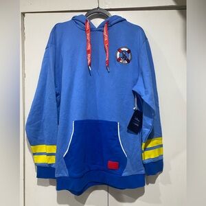 Loungefly Disney Sweatshirt Hoodie Mens medium Donald Duck 90th Anniversary NWT